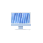 Apple iMac 24 Inch M4 Chip ( 10 Core CPU 10 Core GPU ) 16GB RAM 256GB SSD MWV13 -Blue-2