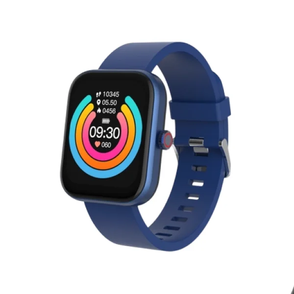 DCU Tecnologic Smartwatch Los Angeles | 1.80 TFT LCD Display | Blood Oxygen & Sleep Monitor | Female Cycle & Stress Tracking | Bluetooth 5.3 | 34157061- Blue
