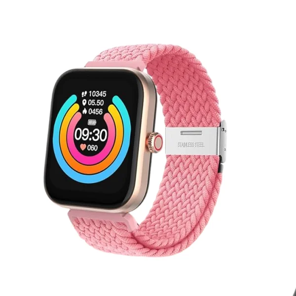 DCU Tecnologic Smartwatch Los Angeles | 1.80 TFT LCD Display | Blood Oxygen & Sleep Monitor | Female Cycle & Stress Tracking | Bluetooth 5.3 | 34157064 - Rose Gold