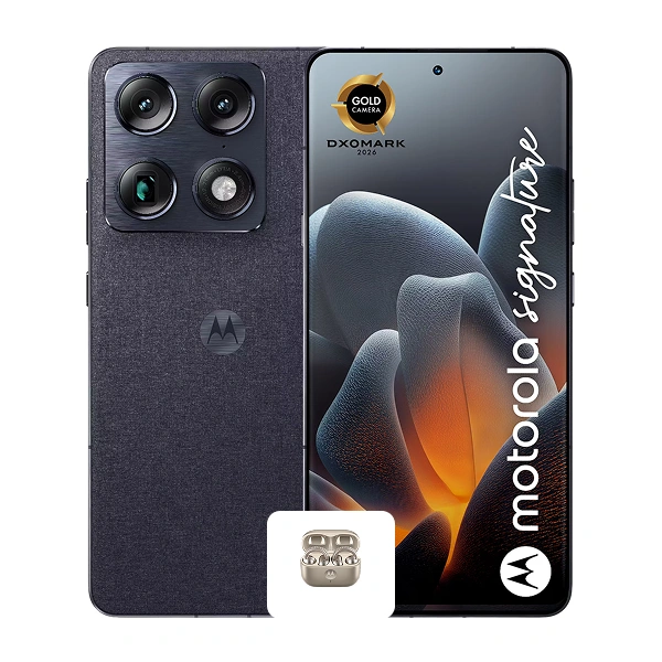 Motorola Signature 16GB 512GB (ear buds) - Pantone Carbon