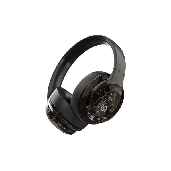 Porodo Soundtec Soho Active Noise Cancellation Headphone - Black
