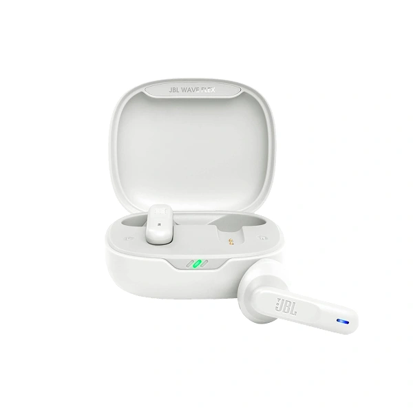 JBL Wave Flex in-Ear Wireless Earbuds - White