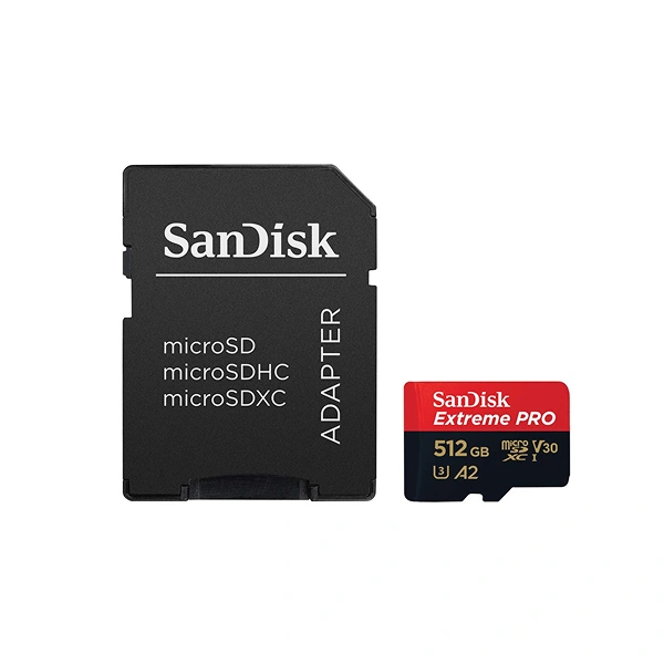 Sandisk Extreme Pro SDXC Memory Card 512GB
