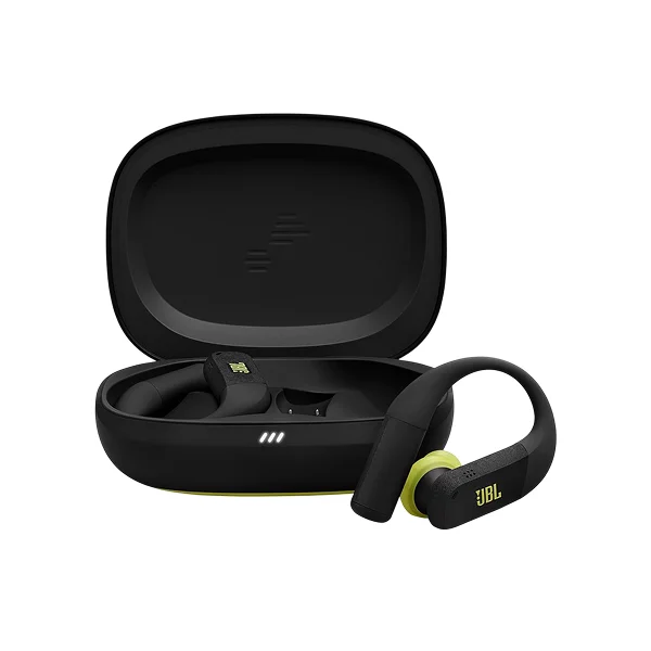 JBL Endurance Peak 4 True Wireless Noise Cancelling Sport Earbuds - Black & Lime