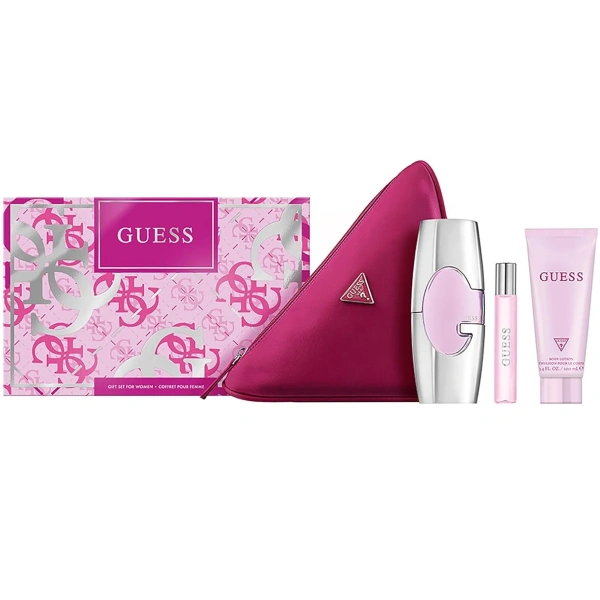 Guess Pink Eau De Parfum for Women Gift Set 75ml