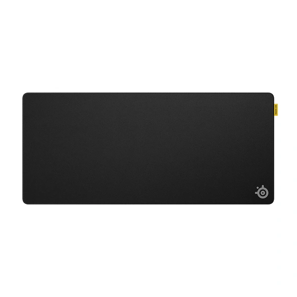 SteelSeries QcK XL Performance Control Gaming Mousepad  Extra Density for a Smooth Glide  Low-Profile Edge Stitching  Non-Slip Neoprene Rubber Base  15.75 x 34.43 inch  SS-MP-QCKPERF-XL-CON-BK - Black