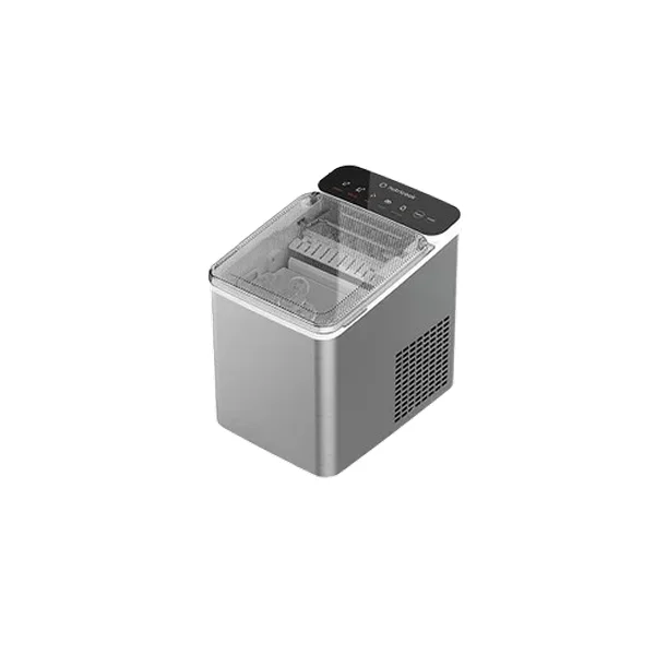 Nutricook Bullet Ice Maker – Fast Ice Production| Compact Countertop Design| Easy One-Touch Operation for Home Use - Stainless Steel | NC-ICY510S