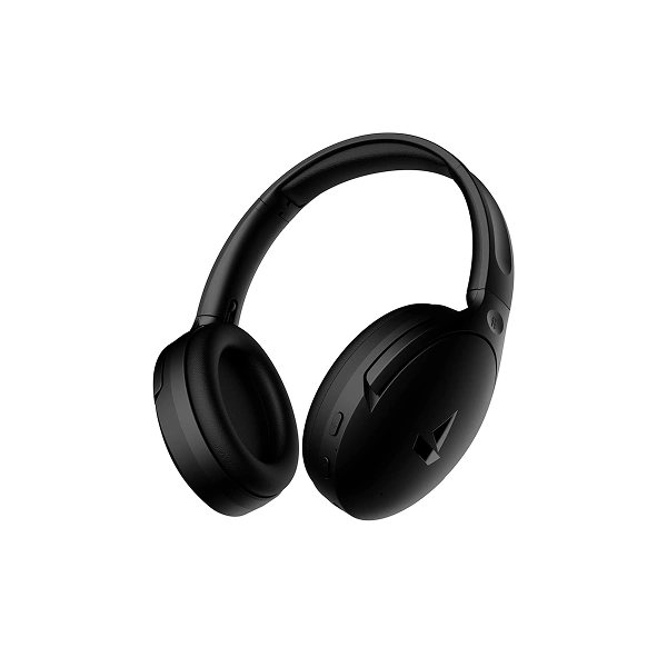 boAt Rockerz 551ANC |Hybrid Active Noise Cancellation Headphones |Up to 100H Playtime -Stellar Black