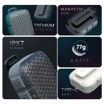 HiFuture Pocket S Portable Bluetooth Speaker 5W – Grey